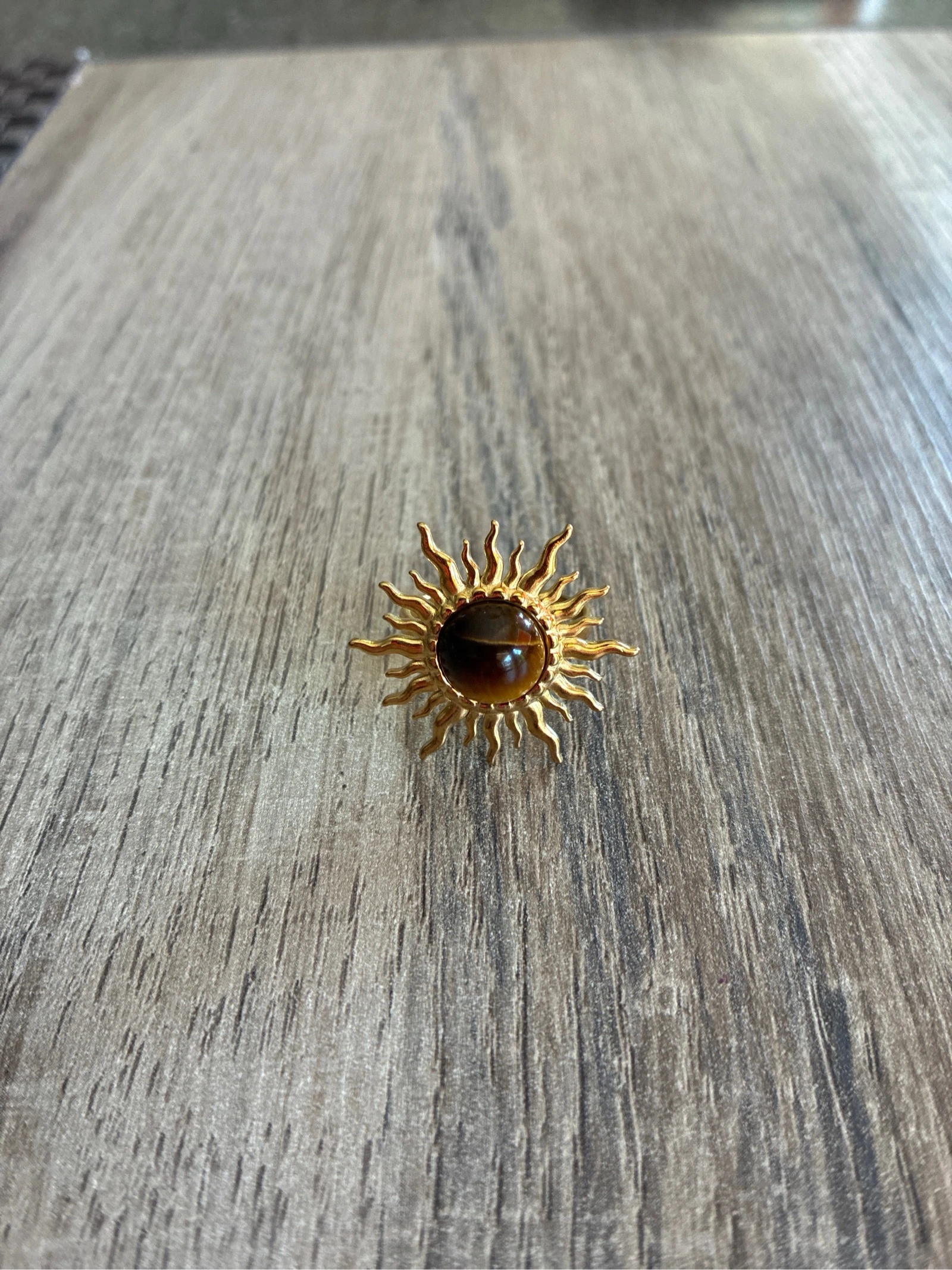 Stainless steel sun ring – photo 2